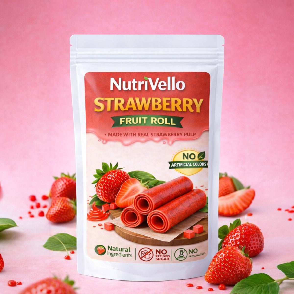 Strawberry Fruit Rolls